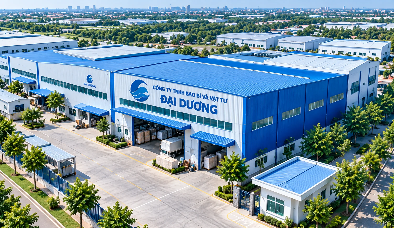 Toàn cảnh nhà máy Đại Dương